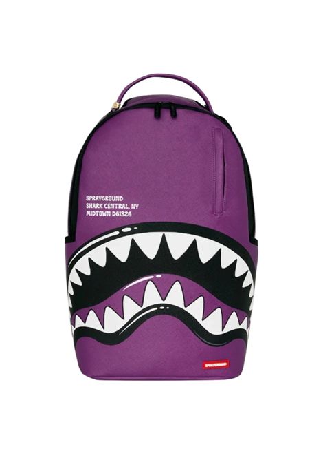 Zaino con stampa SPRAYGROUND | 910B8763NSZSHARK CENTRAL BUBBLY PURPLE